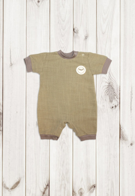 Полукомбинезон - песочник "Лёнушка" ш02/23 (капучино (р-р 62см))