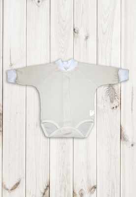 Полукомбинезон - боди "Мишель" ш04/24 (кремовый (р-р 62см))