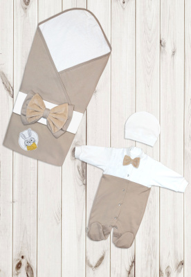 "КРОЛИК" ш240/22 - комплект на выписку (капучино)