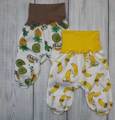 Ползунки на широкой резинке "Фруктстайл" (интерлок) ш905/23 (р-р 56см)