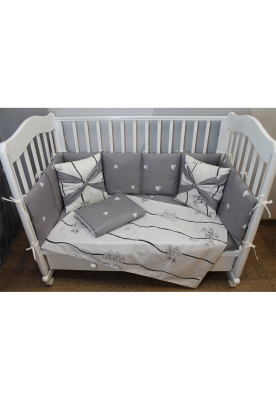 Борт-охранник 4-х сторонний "Эколенд" ш4481* (сердечки)