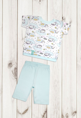 Комплект детский "Лёсик" ш111/125 (салатовый (р-р 86-92см))