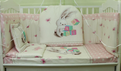 КПБ "Фантики" (100х140, САТИН) ш2320 (Зайка)