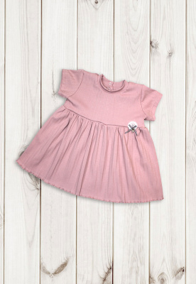 Платье детское "Лапшуля" ш111/127 (розовый (86-92см))