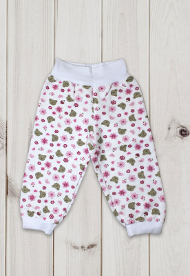 Ползунки с открытыми ножками (утепл.трикотаж) ш701/1* (р-р 80см)