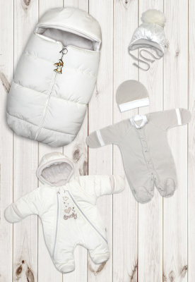 "ПЕРЛАМУТР" ш210/20 - комплект на выписку (кремовый)