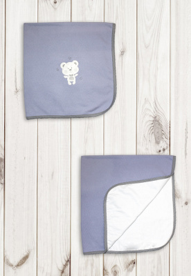 Плед "Эшли" с вышивкой (90х90см) ш600/14