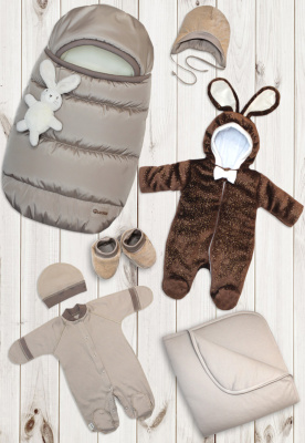 "ЛАПУШКА" ш240/14 - комплект на выписку (шоколад)