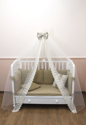 "ЛЁНУШКА" ш4280 - комплект в кроватку (капучино)