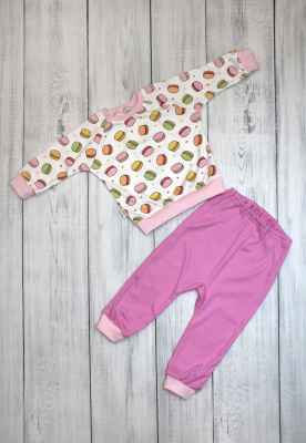 Комплект домашний "Витаминка" (2предм.) ш108/15 (макаронс (р-р 80см))