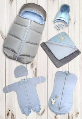 "ДЖУС" ш230/24 - комплект на выписку (голубой)