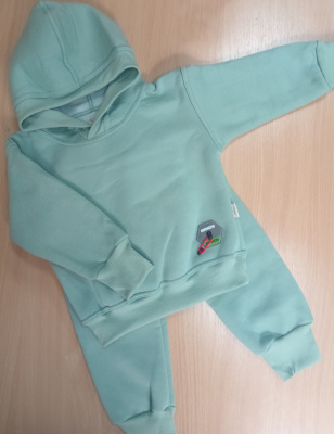 Комплект детский "Neхt -1" ш108/8 (оливковый (изумруд) (р.86-92см))