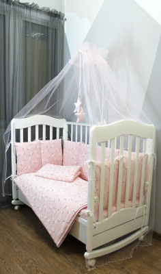 "ВАРЕНЬКА" ш4290 - комплект в кроватку ш4290 (розовый)