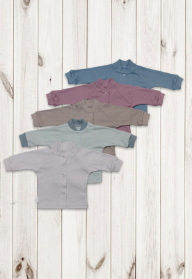 Кофточка без подклада "Лапшуля-2" ш902/21 (кремовый (экрю) (р-р 68см))