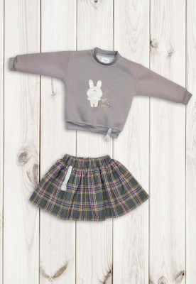 Комплект детский "Lovely" ш108/28 (серый (р-р 98-104см))