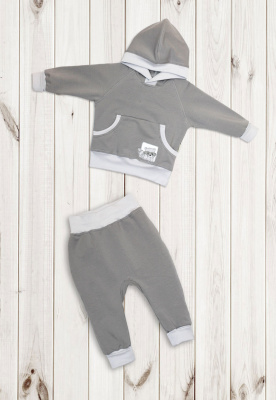 Комплект детский "Енот Сеня-Гоша" ш108/8* (серый (р-р 68-74))