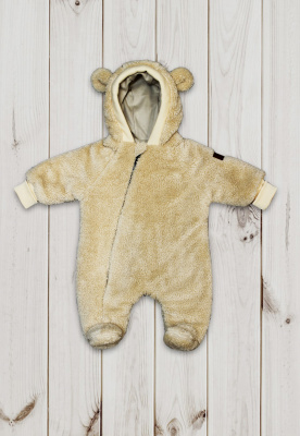 Комбинезон на синтепоне "МИШКА ТОПТЫЖКА" ш973/220 (карамель (р-р 68см))