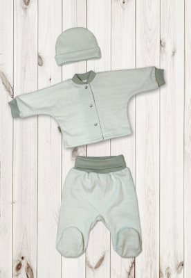 Комплект детский "Элис-1" (3 предм.) ш230/164  (светло оливковый (р-р 62см))