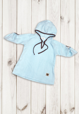 Платье - туника (пляжное) ш111/123 (голубой (р-р 98-104см))