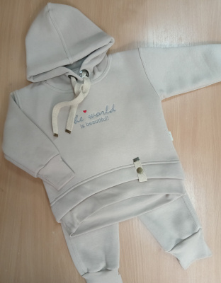 Комплект детский "Next -6" (с вышивкой) ш108/13 (кремовый (экрю (р.98-104см))