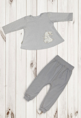 Комплект детский "Элис-2" (2 предм.) ш230/165 (серый (р-р 74-80см))