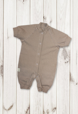 Полукомбинезон - песочник "Лапшуля-3" ш02/26 (шоколад (р-р 74-80см))