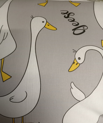 КПБ "Лесная полянка" (простыня на резинке 60х120см, ПОПЛИН) ш2393 (Гусятки)