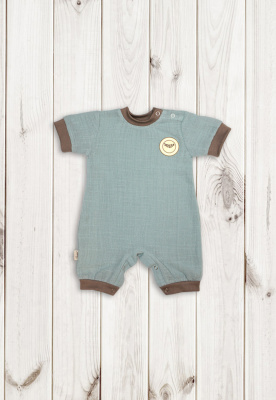 Полукомбинезон - песочник "Лёнушка" ш02/23 (оливковый (р-р 62см))