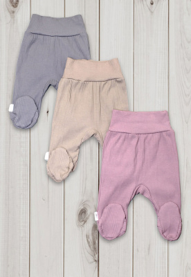 Ползунки "Лапшуля" (100% х/б) ш905/20*    (экрю (р-р 62см))