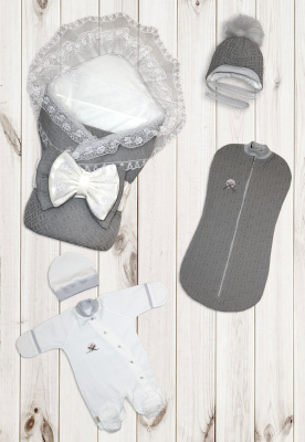 "ТАНГО" ш200/16 - комплект на выписку (серый)