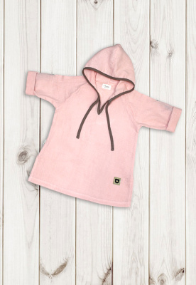 Платье - туника (пляжное) ш111/123 (розовый (р-р 98-104см))