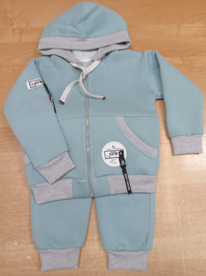 Комплект детский "Next -7" (с аппликацией) ш108/14 (синий (голубой) (р.98-104см))