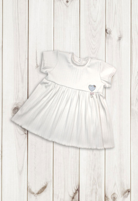 Платье детское "Лапшуля" ш111/127 (экрю (р-р 86-92см))