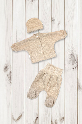 Комплект детский "Зефир" (3 предмет.) ш220/164 (кремовый (р-р 68см))