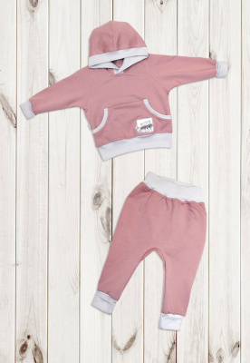 Комплект детский "Енот Сеня-Гоша" ш108/8* (розовый (р-р  68-74))