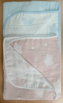 Одеяло - плед "ЭКО" (75х95см, 100% х/б) ш640