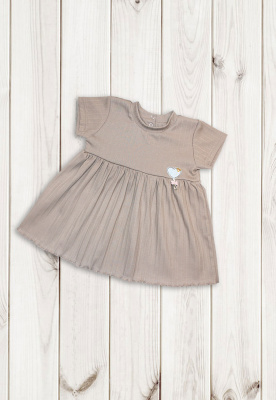 Платье детское "Лапшуля" ш111/127 (шоколад (р-р 86-92см))