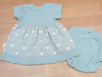 Комплект детский "Варенька" (2 предм.) ш02/28 (оливковый (р-р 62-68см))