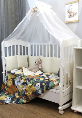 "ИГРУШКИ ПРОВАНС" ш4283 - комплект в кроватку (кремовый)