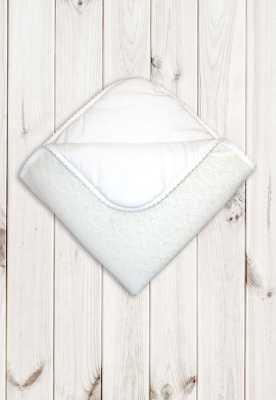 Одеяло-плед "ЗАЙКА" на синтепоне (90х90см) ш600/6 (экрю)