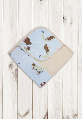 Плед муслиновый "МУСЛИНКА" (80х80см) ш600/13