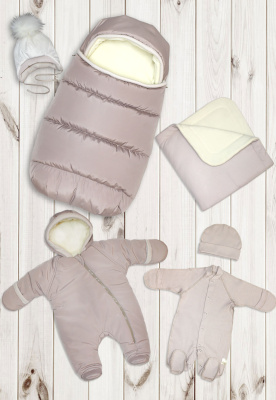 "ЛАПШУЛЯ" ш220/10 - комплект на выписку (бежевый )