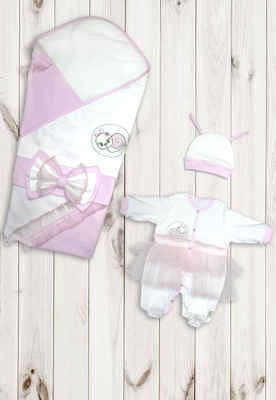 "УЛИТКА" ш240/17 - комплект на выписку (розовый)