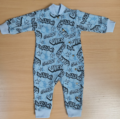 Комбинезон без подкладки "Names" ш900/9  (синий (р-р 62см))