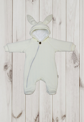 Комбинезон на синтепоне "ЗЕФИР" ш979/100 (экрю (р-р 56см))