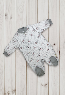 Комбинезон без подкладки (цв. трикотаж) ш708/14* ((р-р 56см))