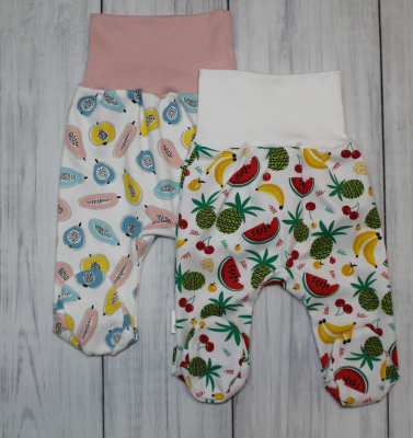 Ползунки на широкой резинке "Фруктстайл" (интерлок) ш905/23 (р-р 62см)