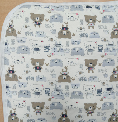 Одеяло - плед "ФЭНТЕЗИ" (85х85см, на синтепоне) ш600/150* (голубой)