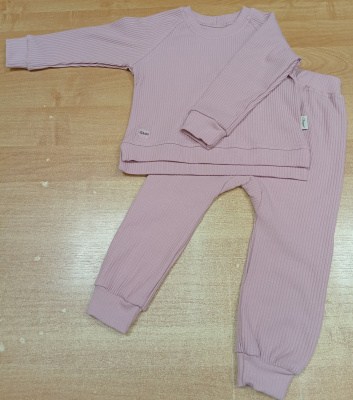 Комплект детский "Лапшуля" ш108/30 (розовый (р-р 86-92см))